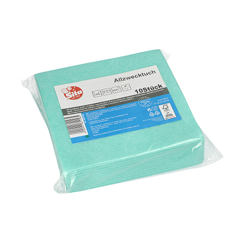 3200 Allzwecktücher 38 cm x 38 cm grün