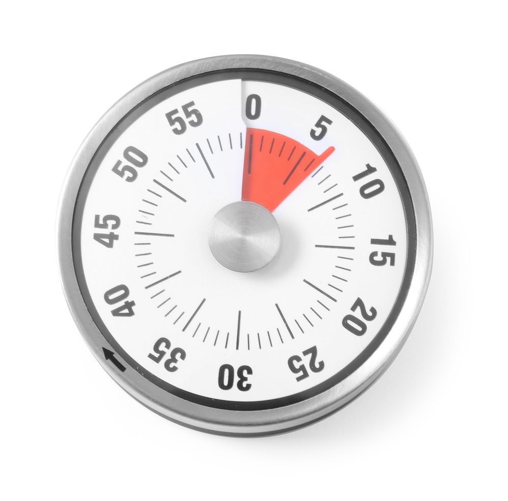 Analoge Küchenuhr, HENDI, ⌀80x(H)30mm Analoge Küchenuhr, HENDI, ⌀80x(H)30mm