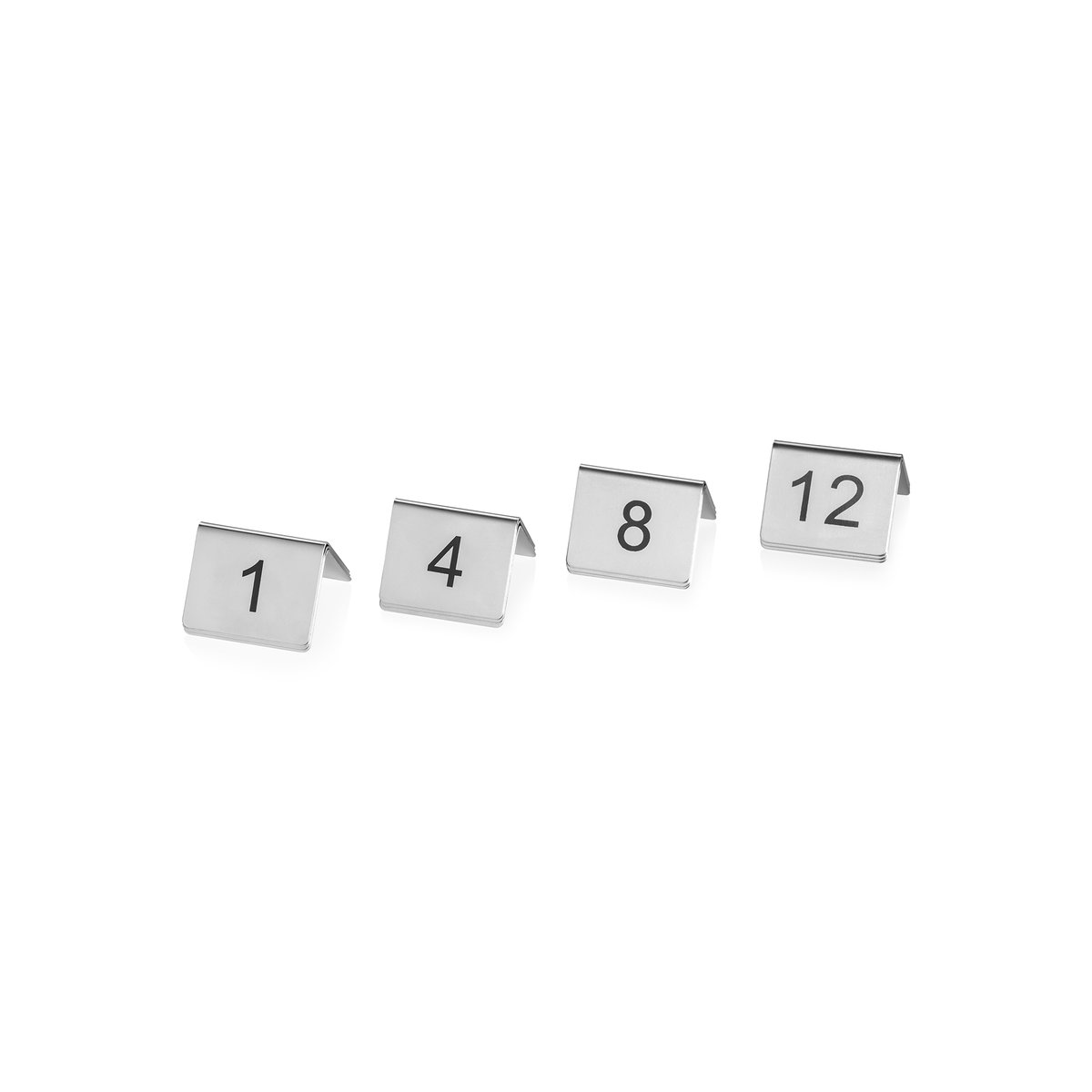 Tischnummernschild Set 5 x 5 x 4,5 cm