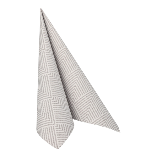 250 Servietten "ROYAL Collection" 1/4-Falz 40 cm x 40 cm grau "Elegance" 12500 Servietten "ROYAL Collection" 1/4-Falz 40 cm x 40 cm grau "Elegance"