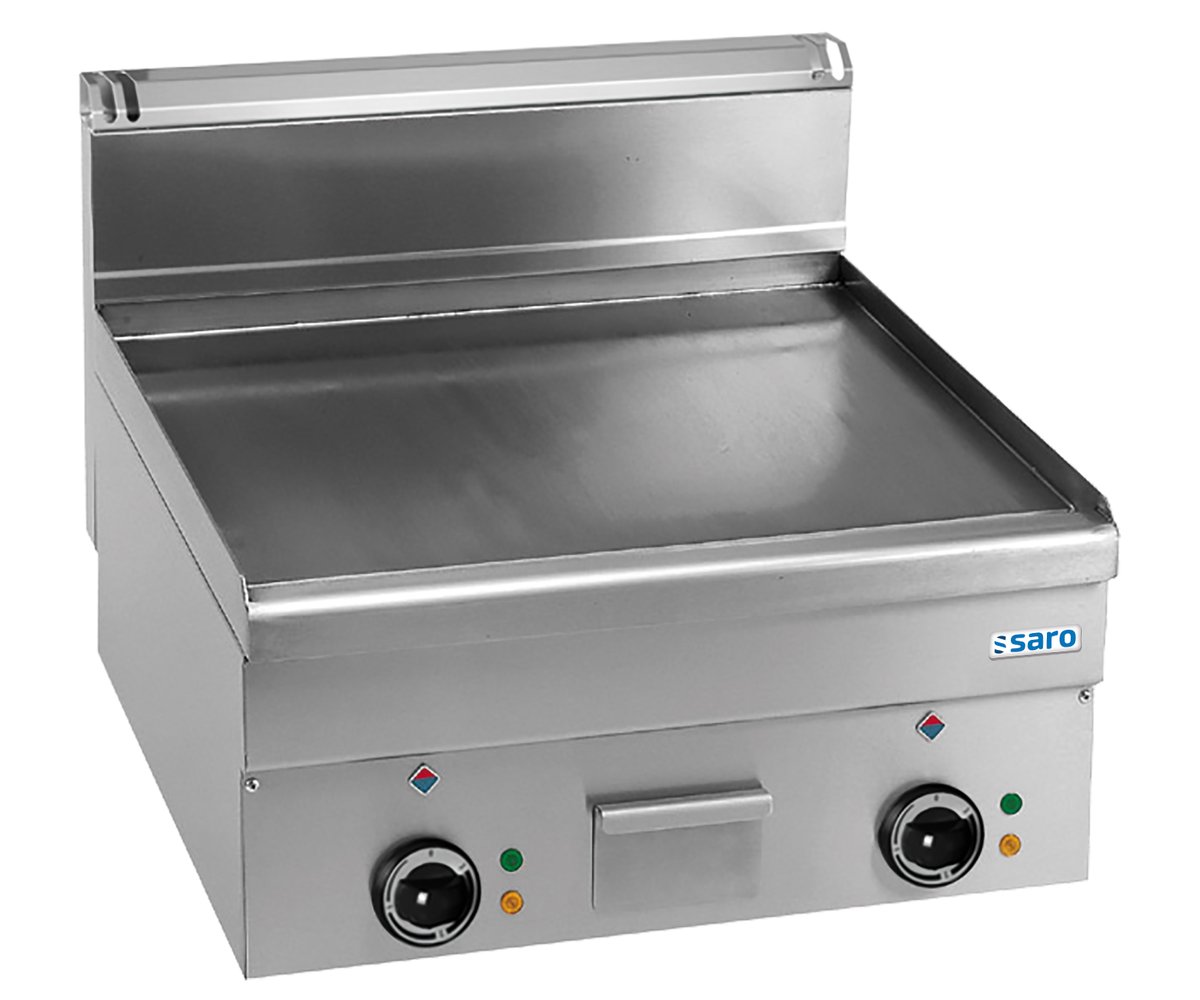ElektrogrillplatteglattAuftisch600x600ModellEFT66L