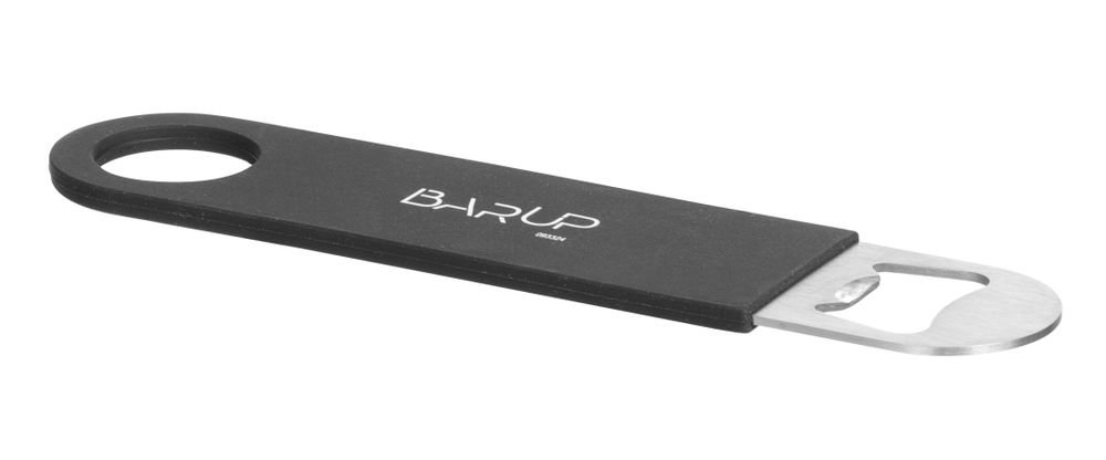 Flaschenöffner, BarUp, Schwarz, 180x40mm Flaschenöffner, BarUp, Schwarz, 180x40mm