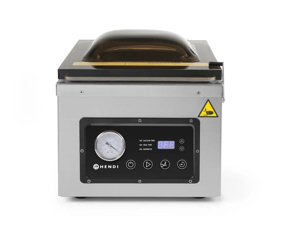 Vakuumkammer-Verpackungsmaschine, Profi Line, Dichtungsband: 300 mm, 230V/950W, 367x425x(H)364mm Vakuumkammer-Verpackungsmaschine, Profi Line, Dichtungsband: 300 mm, 230V/950W, 367x425x(H)364mm