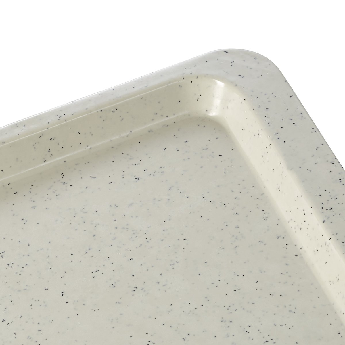 GN 1/1 Tablett milchweiß mit kleinen Punkten