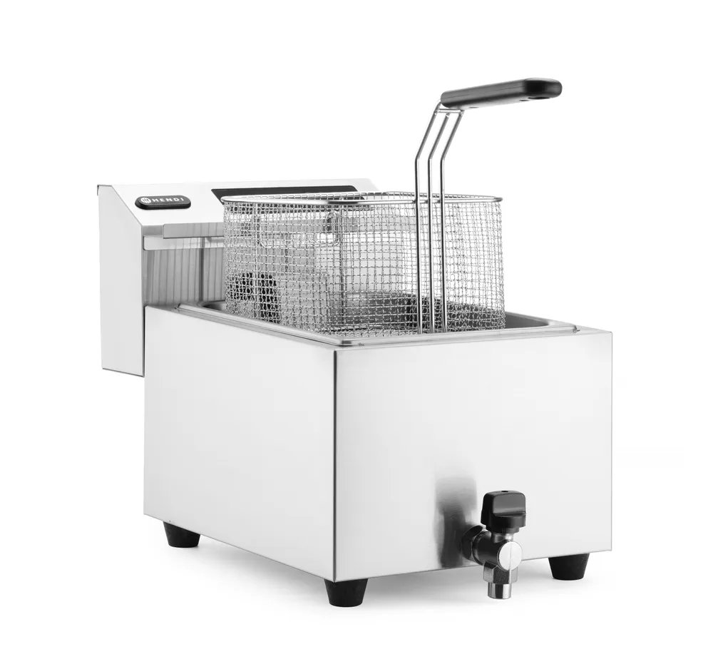 Friteuse Profi Line digital - mit Ablasshahn - 8 l, Profi Line, 8L, 230V/3500W, 305x515x(H)345mm Friteuse Profi Line digital - mit Ablasshahn - 8 l, Profi Line, 8L, 230V/3500W, 305x515x(H)345mm
