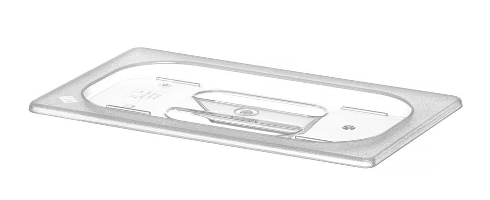 Gastronorm-Deckel, HENDI, GN 1/4, Transparent, 265x162mm