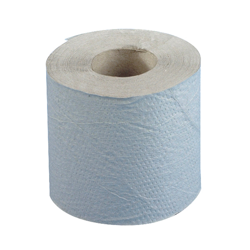 960 Rollen Toilettenpapier, 1-lagiges Krepp Ø 11,5 cm · 12 cm x 9,8 cm natur "Basic" 400 Blatt
