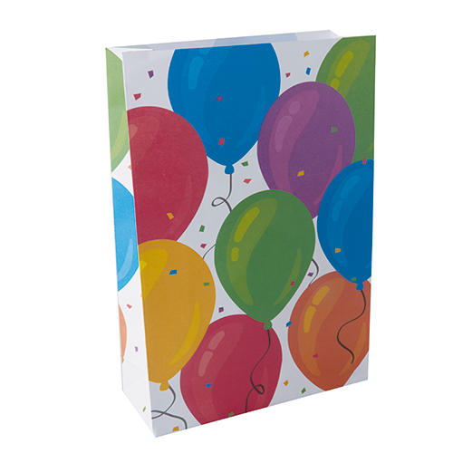11200 Partytüten, Papier 28 cm x 19 cm x 7 cm "Ballon"