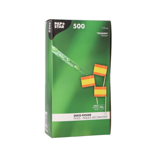 450000 Deko-Picker 8 cm "Spanien"