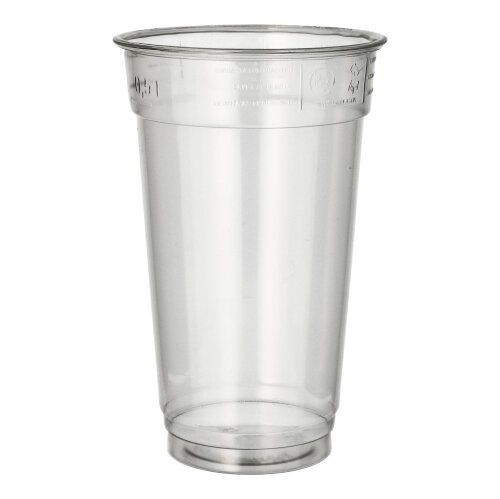 4800 Trinkbecher "Hurricane", PET 0,5 l Ø 9,5 cm · 14,9 cm glasklar