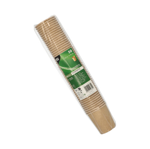 29000 Portionsbecher, Pappe 120 ml Ø 6 cm · 6,6 cm braun