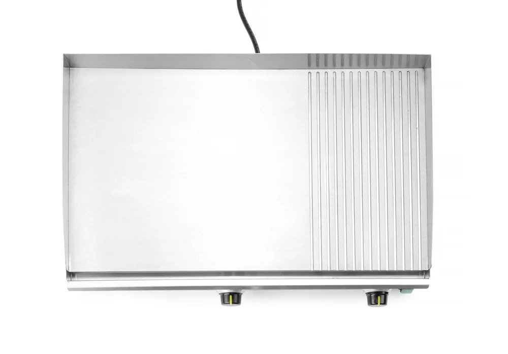 Grillplatte 1/3 gerillt, Kitchen Line, 220-240V/3500W, 697x474x(H)241mm