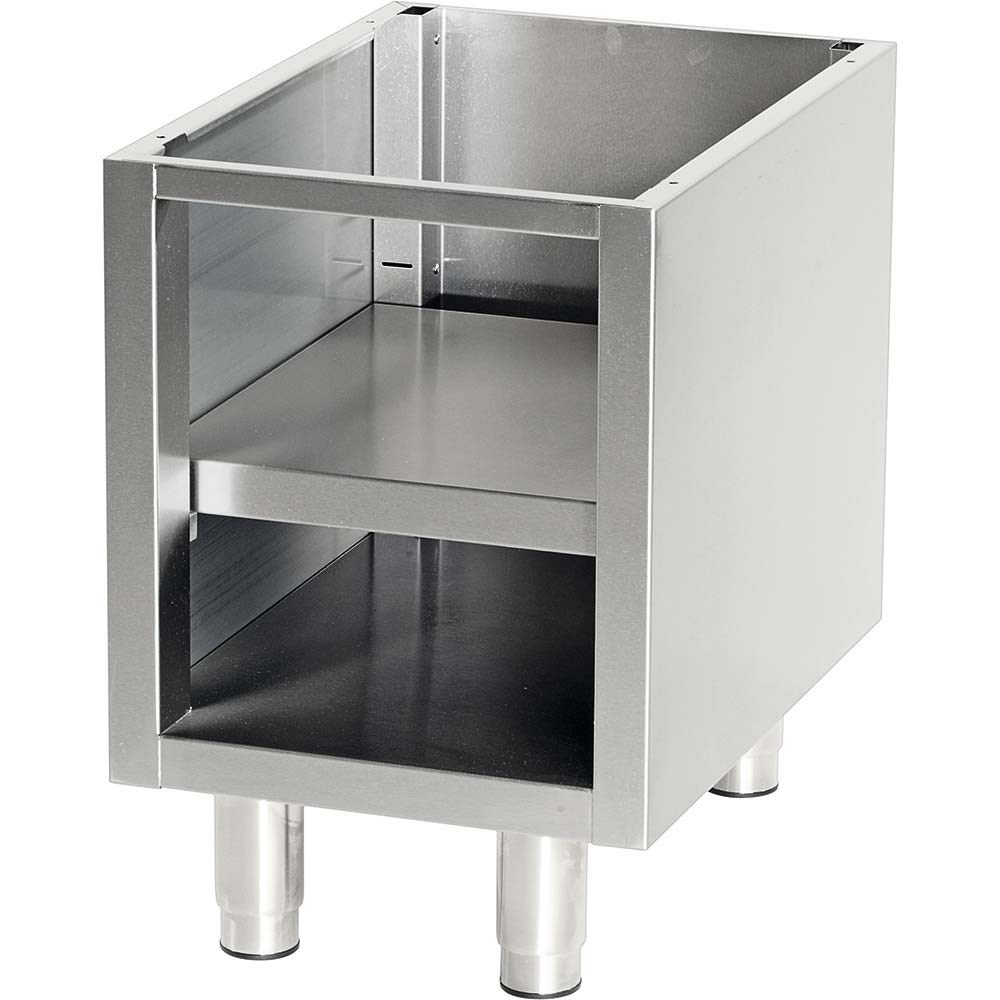 Unterbau mit Grund und Zwischenboden, B. 400 mm, Serie 700 ND Edelstahl Unterbau mit Grund und Zwischenboden, B. 400 mm, Serie 700 ND