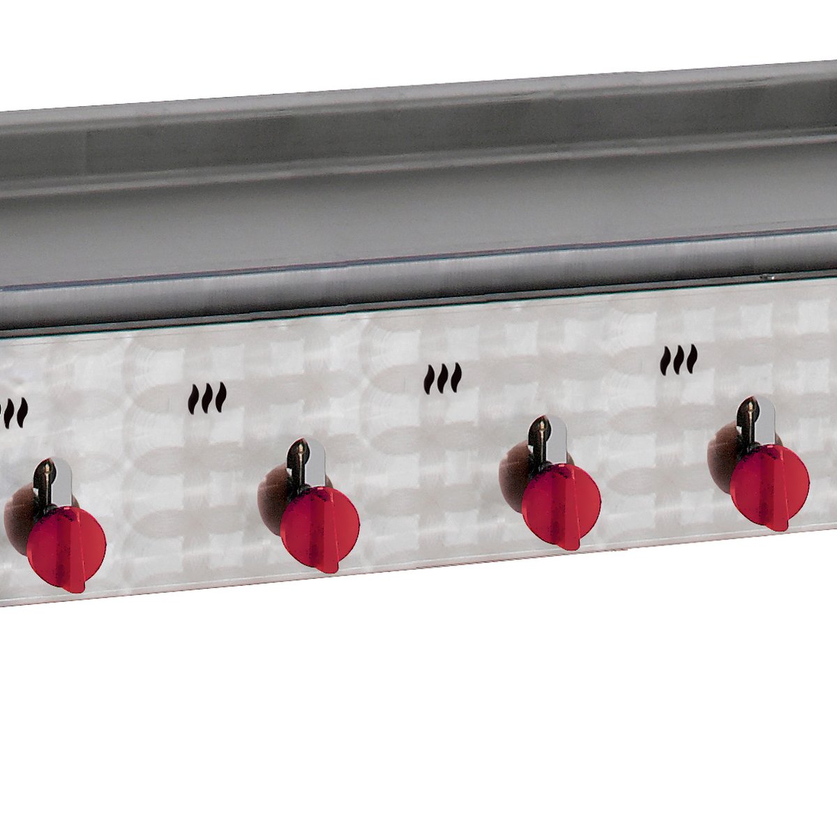 Gas-Kombi-Tischbräter 5 5 Brenner Gas-Kombi-Tischbräter 5 5 Brenner