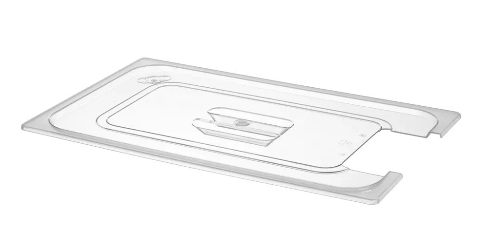 Gastronorm-Deckel mit Sous-Vide-Stab-Aussparung, GN 1/1, Transparent, 530x325mm