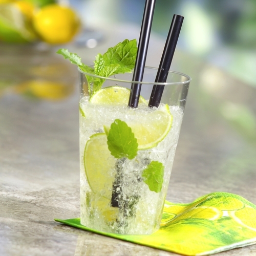 7200 Mehrweg-Gläser für Caipirinha PP 0,3 l Ø 8 cm · 11 cm transluzent unzerbrechlich