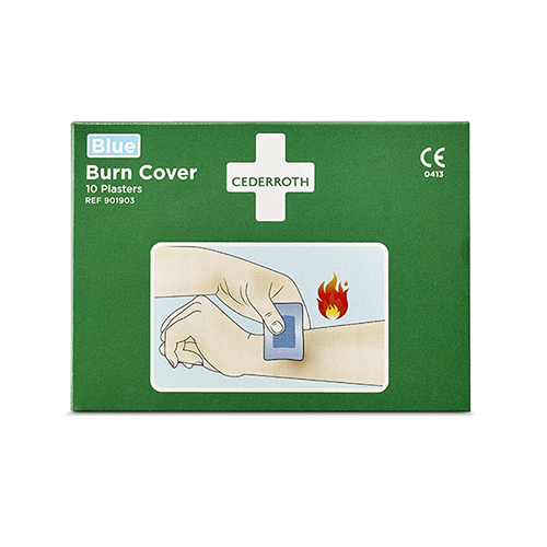 Cederroth Burn Cover, Hydrogelplaster 74 mm x 45 mm