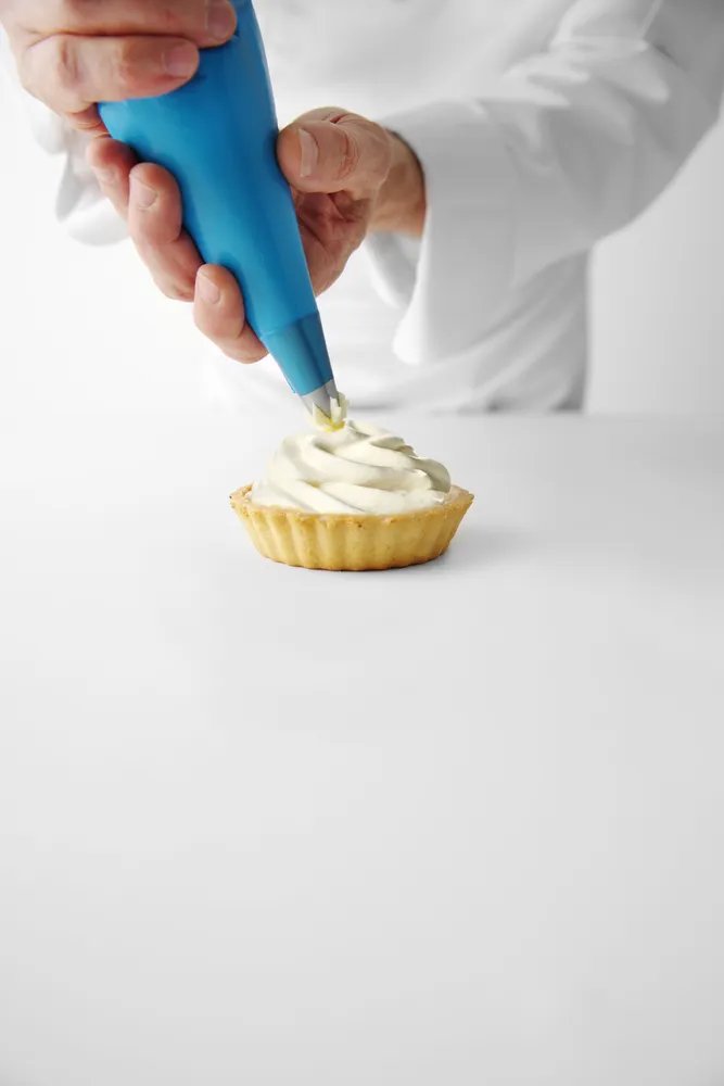 Rutschfeste Spritzbeutel, Blau, 100 Stk., 515x280mm Rutschfeste Spritzbeutel, Blau, 100 Stk., 515x280mm