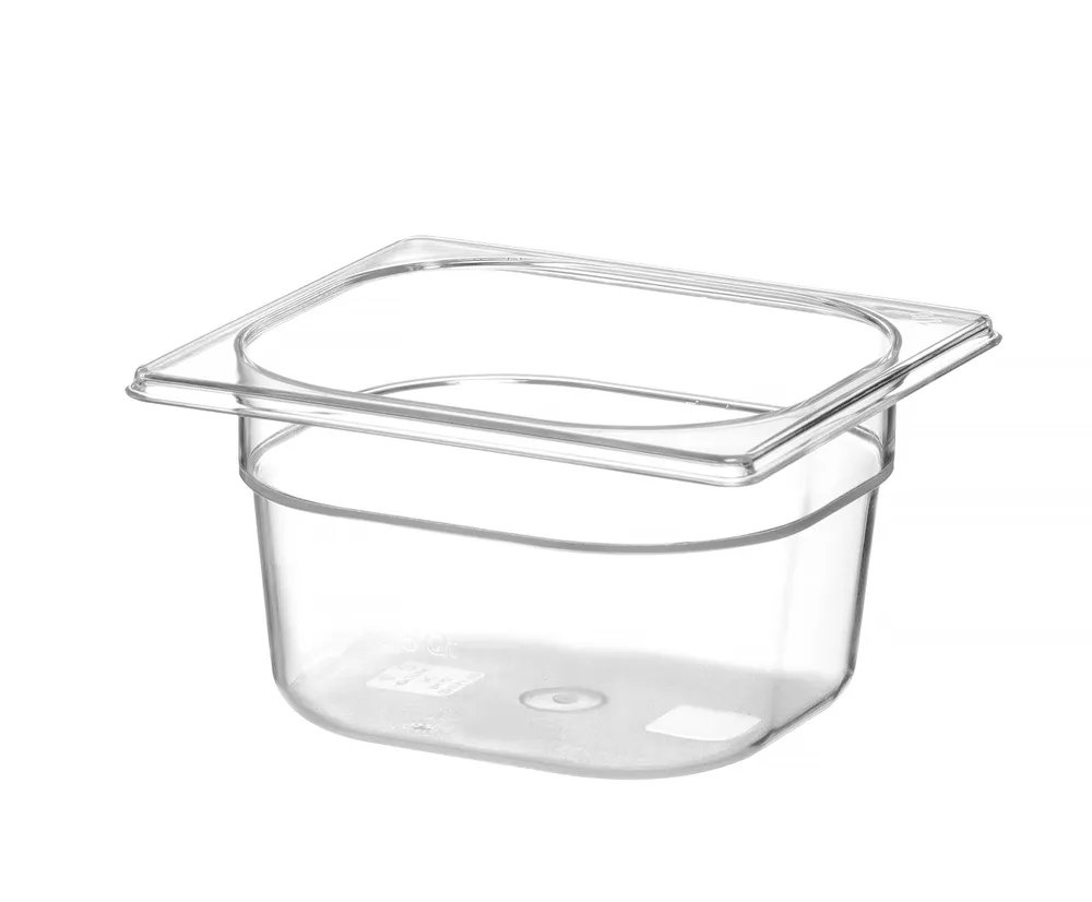 Gastronorm-Behälter 1/6, Profi Line, GN 1/6, 1,6L, Transparent, 176x162x(H)100mm