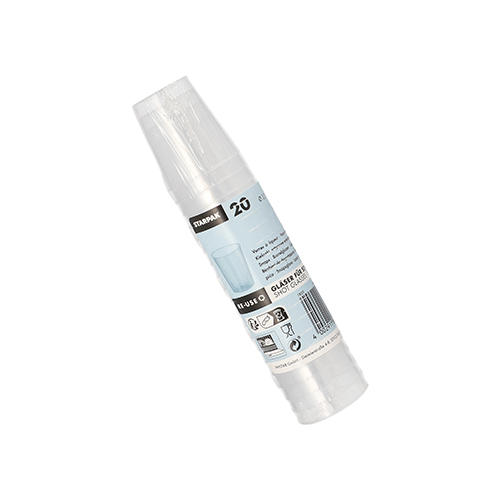 52800 Mehrweg-Gläser für Schnaps PP 2 cl Ø 3,7 cm · 4,2 cm unzerbrechlich