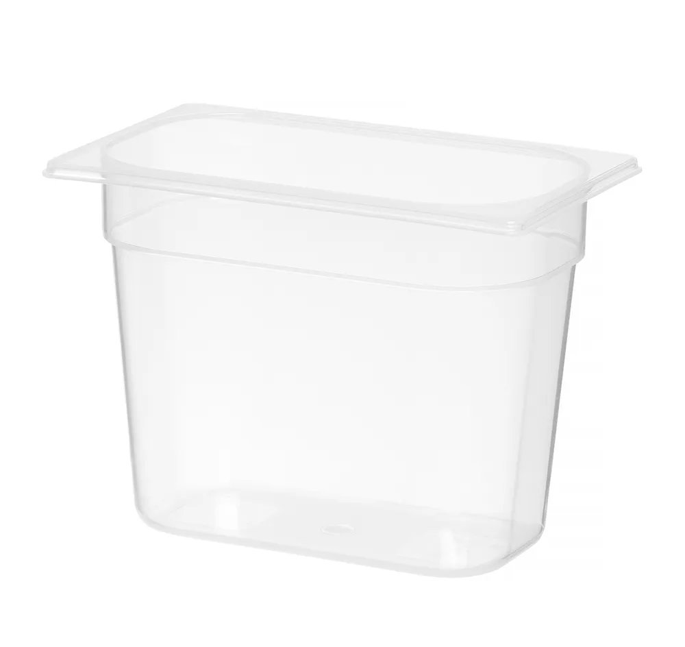 Gastronorm-Behälter 1/4, Profi Line, GN 1/4, 5,5L, Transparent, 265x162x(H)200mm Gastronorm-Behälter 1/4, Profi Line, GN 1/4, 5,5L, Transparent, 265x162x(H)200mm