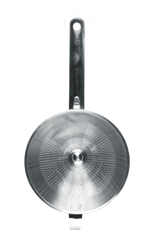 Spitzsieb mit Randhalterung, HENDI, 380x180x(H)150mm Spitzsieb mit Randhalterung, HENDI, 380x180x(H)150mm