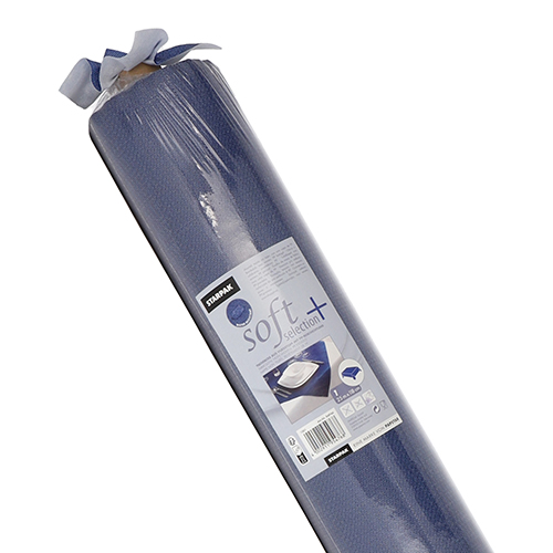 48 Tischdecke, stoffähnlich, Vlies "soft selection plus" 25 m x 1,18 m dunkelblau