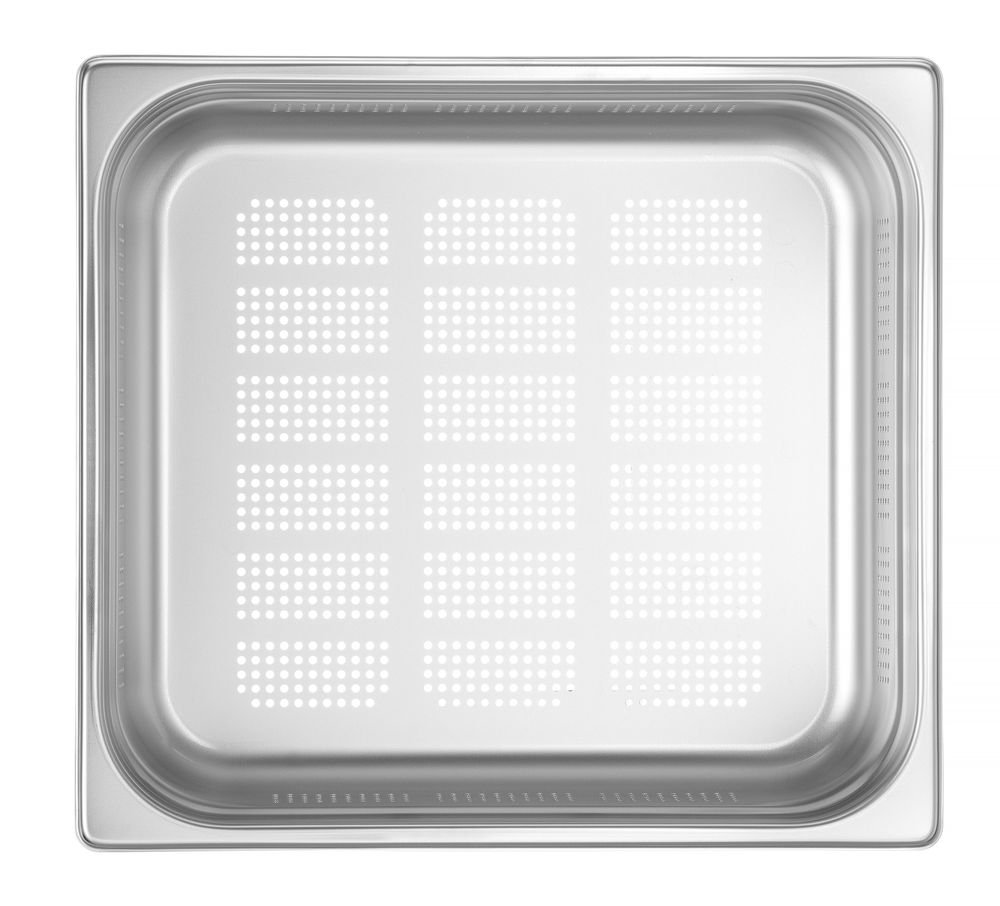 Behälter GN 2/3 perforiert, HENDI, Profi Line, GN 2/3, 9L, (H)100mm Behälter GN 2/3 perforiert, HENDI, Profi Line, GN 2/3, 3L, (H)40mm