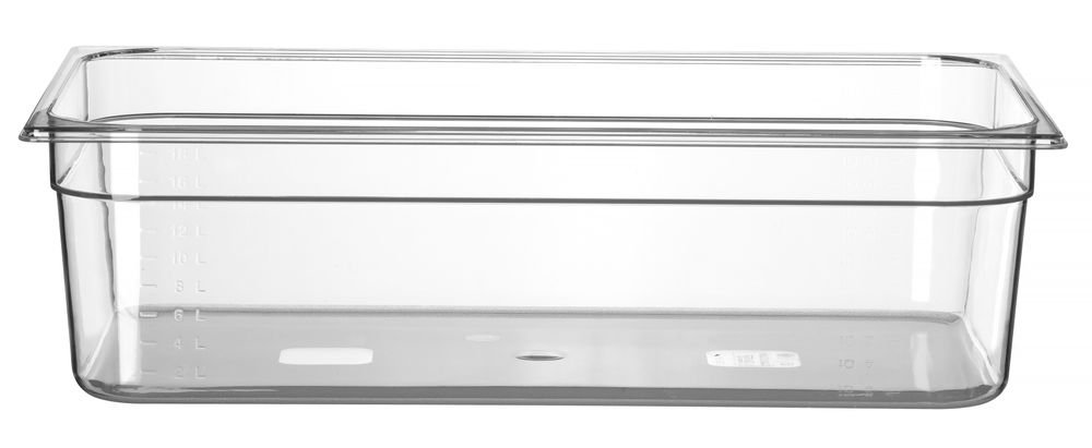 Gastronorm-Behälter 1/1, HENDI, Profi Line, GN 1/1, 21L, Transparent, 530x325x(H)150mm