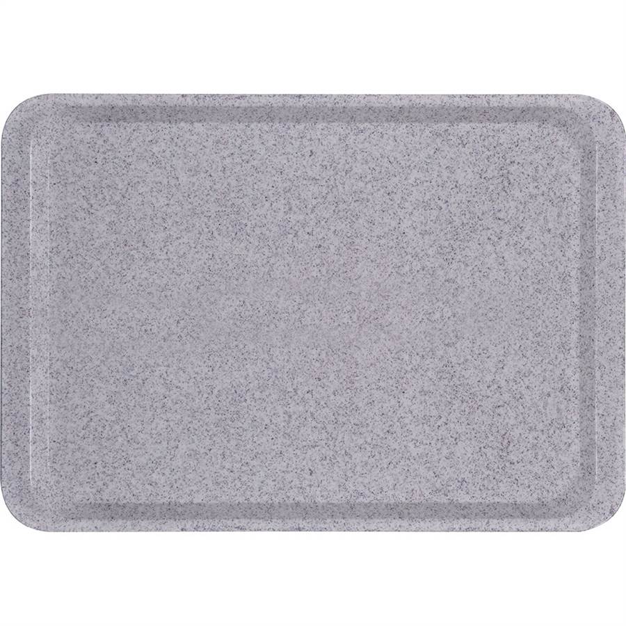 Polyestertablett 530x370 mm, Farbe Granit