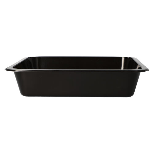 6000 Mikrowellenschalen, PP ungeteilt 1330 ml 4,9 cm x 22,7 cm x 17,8 cm schwarz