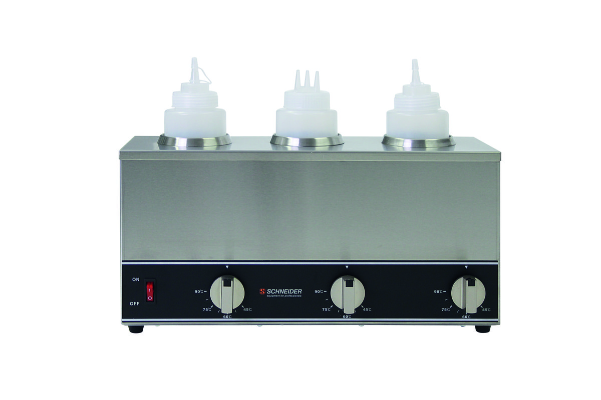 Flaschenwärmer 3-fach, elektrisch Flaschenwärmer 3-fach, elektrisch