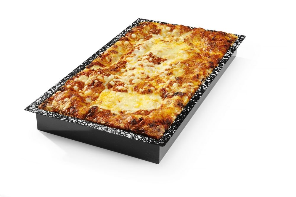 Blech CONVECTOMAT CLASSIC GN 1/1, HENDI, GN 1/1, 530x325x(H)60mm Blech CONVECTOMAT CLASSIC GN 1/1, GN 1/1, Schwarz, 530x325x(H)20mm