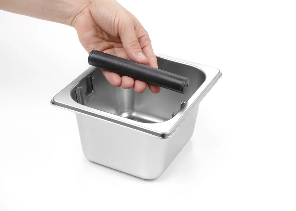 Kaffeesatz-Abklopfbehälter, GN 1/6, 176x162x(H)100mm