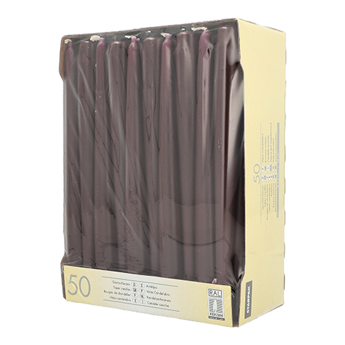 50 Leuchterkerzen Ø 2,2 cm · 25 cm beere 7200 Leuchterkerzen Ø 2,2 cm · 25 cm beere