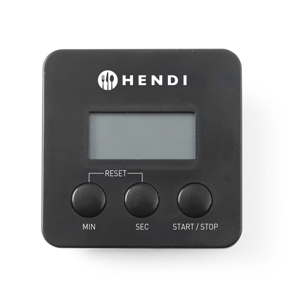 Digitale Küchenuhr, HENDI, 67x20x(H)67mm