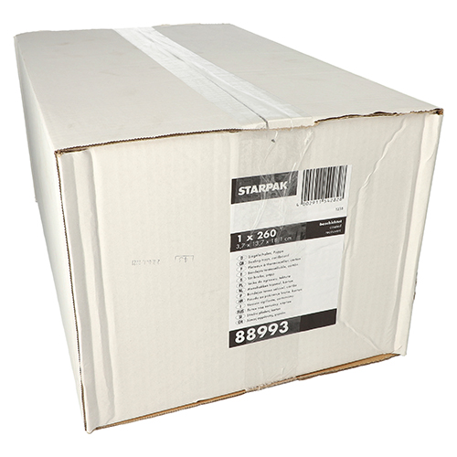 6760 Siegelschalen, Pappe eckig 530 ml 3,7 cm x 13,7 cm x 18,1 cm weiss
