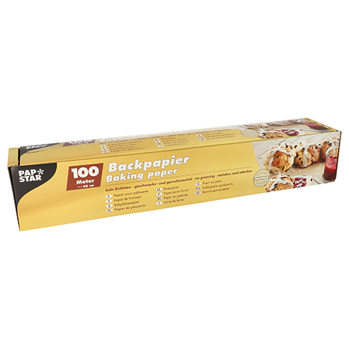 180 Backpapier 100 m x 38 cm braun in Faltschachtel