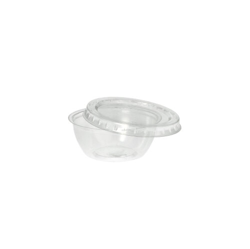 36000 Dressingschalen, PS rund 50 ml Ø 6,7 cm · 2,7 cm klar