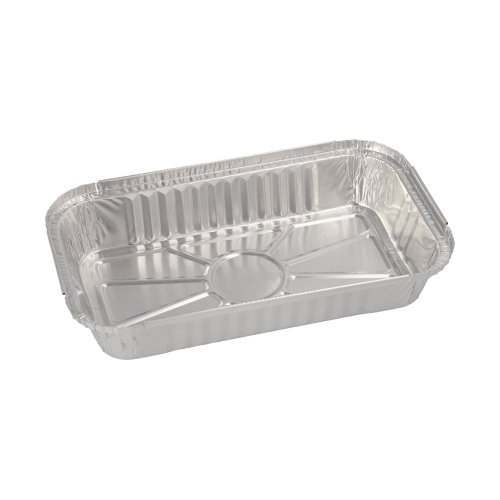 8000 Schalen, Alu eckig 0,65 l 3,4 cm x 13 cm x 22 cm