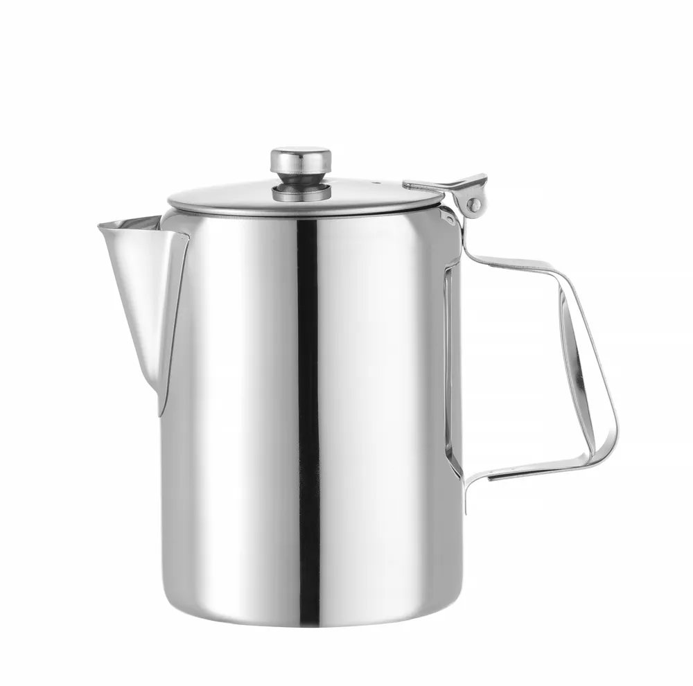 Kaffee-/Teekanne mit Klappdeckel, 0,6L, ⌀97x(H)142mm