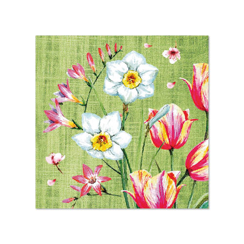 33600 Servietten, 3-lagig 1/4-Falz 25 cm x 25 cm "Florentina"