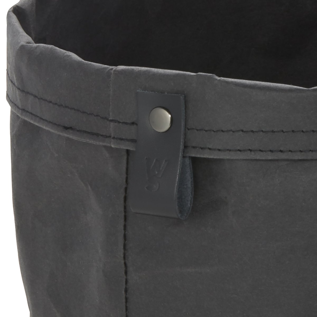 Brottasche CRAFT & CRUMBLE, Ø 24 cm, Höhe 24 cm, schwarz, Kraft Paper Brottasche CRAFT & CRUMBLE, Ø 24 cm, Höhe 24 cm, schwarz, Kraft Paper