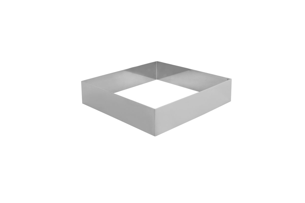 Schnitten- /Backrahmen "Quadrat" 200 mm