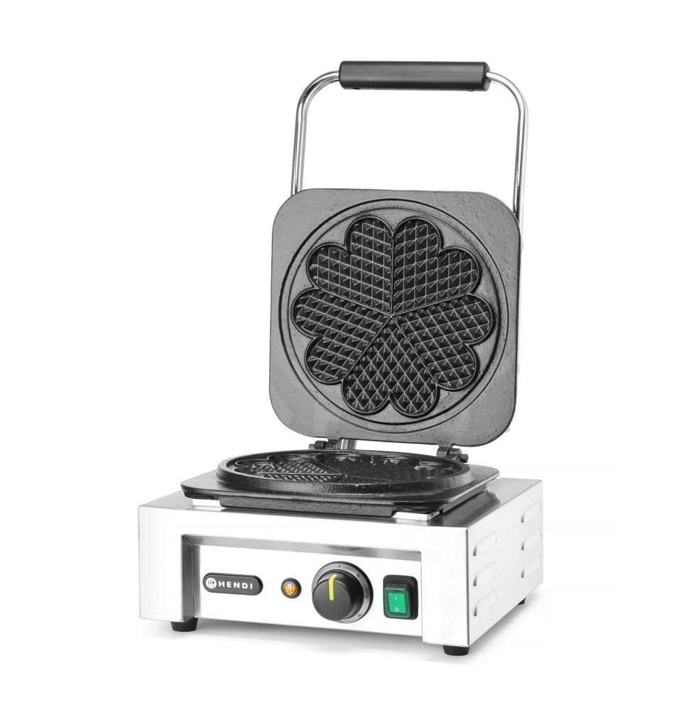 Waffeleisen 'Herz', HENDI, 230V/2200W, 330x543x(H)251mm