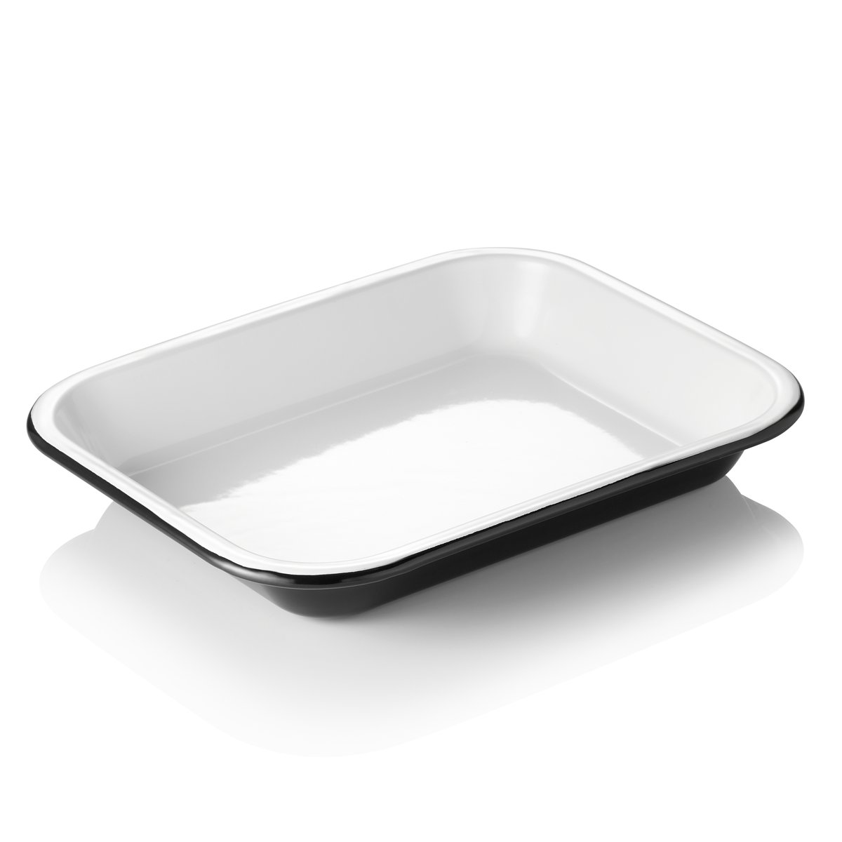 Schale GRACE, 28 x 23 x 4,5 cm, 1,9 ltr., Emaille Schale GRACE, 28 x 23 x 4,5 cm, 1,9 ltr., Emaille