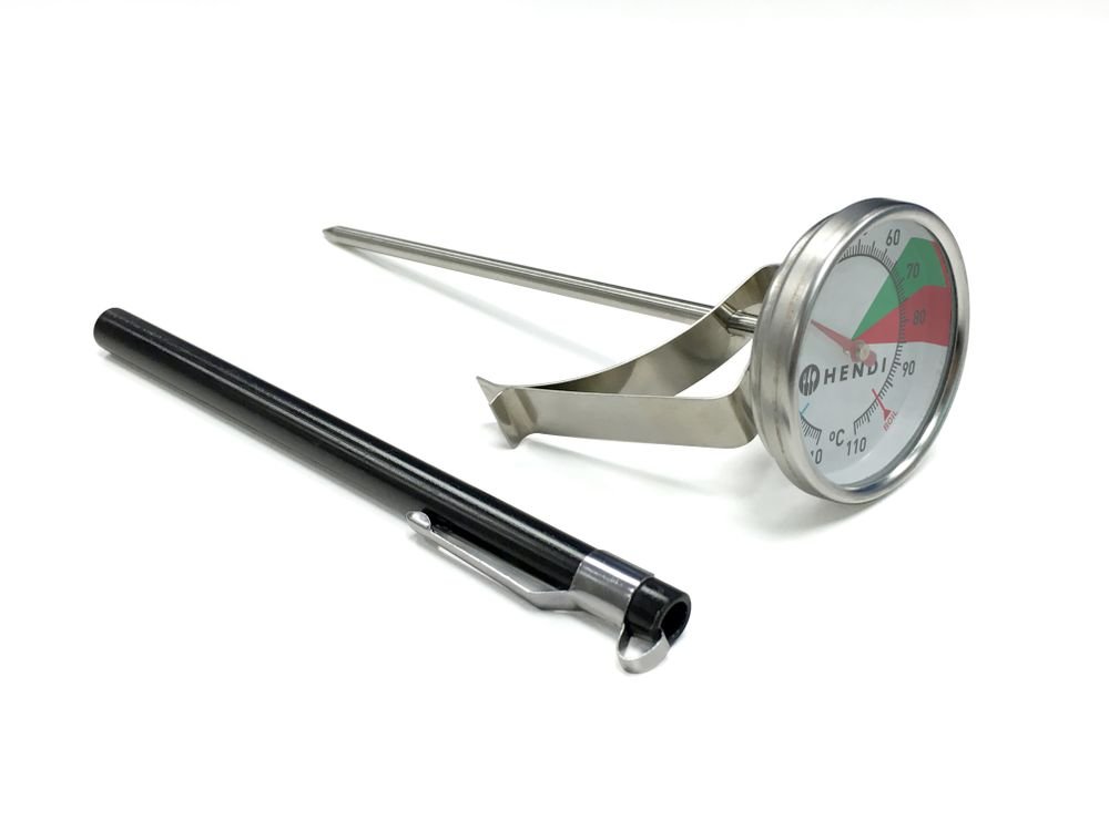 Thermometer für Milchschaum, HENDI, ⌀44x(H)140mm Thermometer für Milchschaum, HENDI, ⌀44x(H)140mm