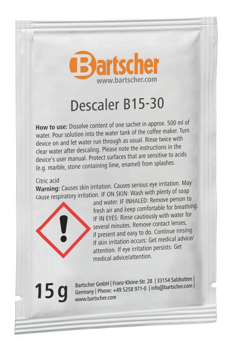 Entkalker B15-30 Entkalker B15-30