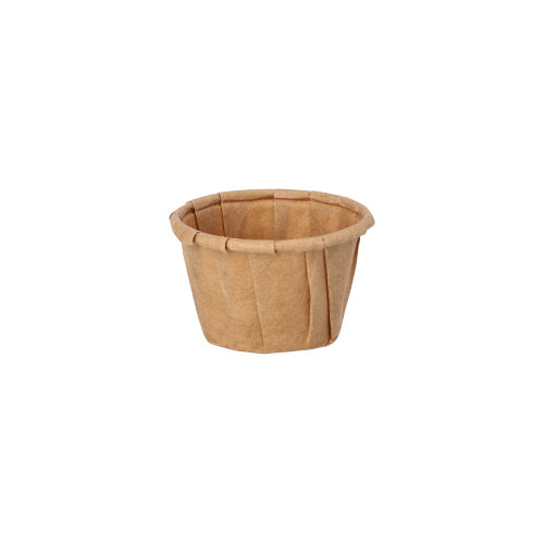 5000 Dressingbecher, Papier "pure" 10 ml Ø 3,5 cm · 2,2 cm braun 180000 Dressingbecher, Papier "pure" 10 ml Ø 3,5 cm · 2,2 cm braun