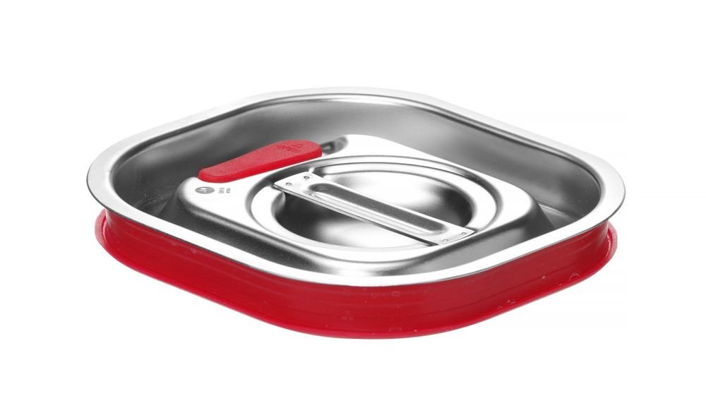 Gastronorm-Deckel mit Silikonrand, HENDI, Kitchen Line, GN 1/9, 156x142mm Gastronorm-Deckel mit Silikonrand, HENDI, Kitchen Line, GN 1/9, 156x142mm
